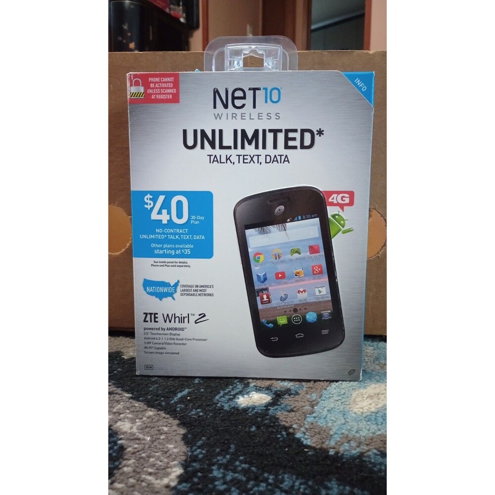 Net10 Wireless LG Optimus Fuel (3G) Pre Paid Phone New Sealed